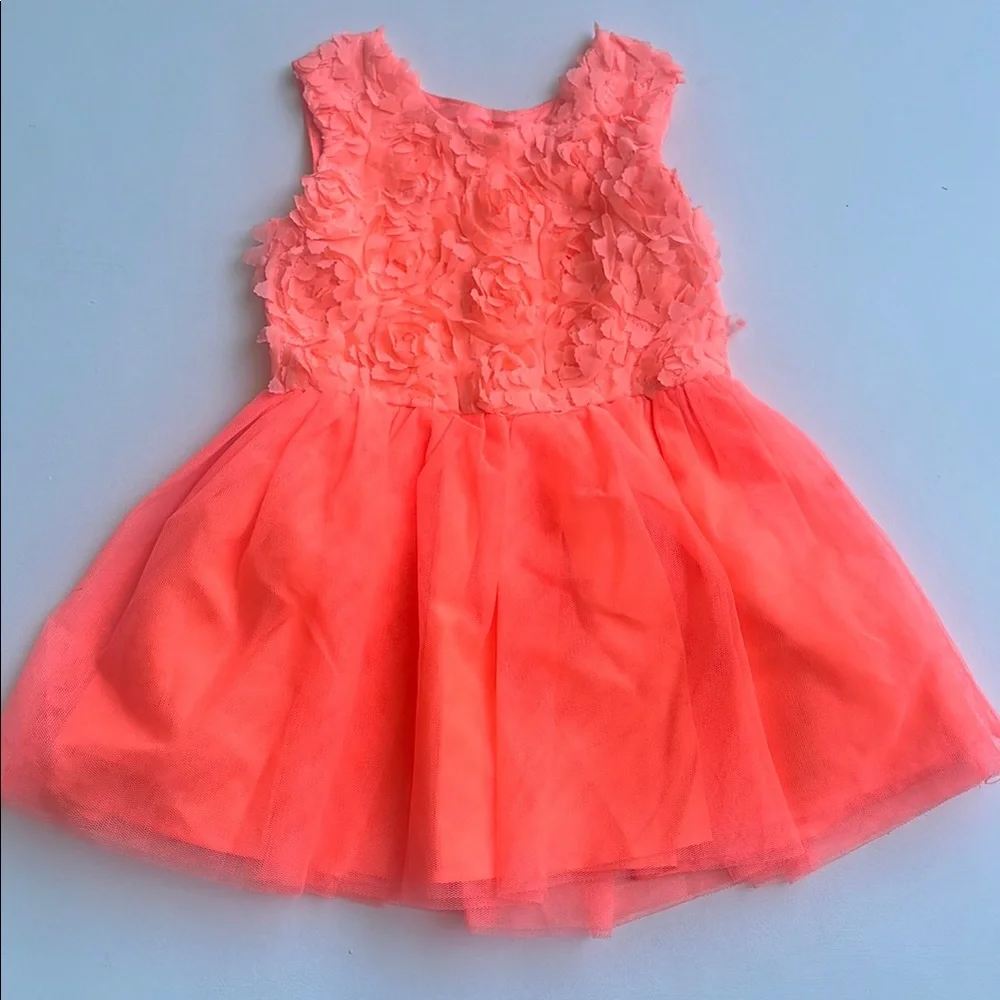 The Children's Place Coral Floral Dress